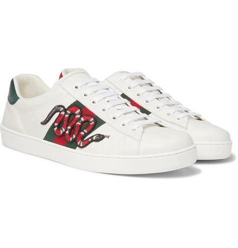 gucci embrouseres snake|gucci ace sneakers sale.